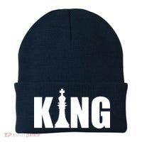 Chess King of the Game Logo Beanie thumb 0
