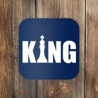 Chess King of the Game Logo Coaster thumb 0