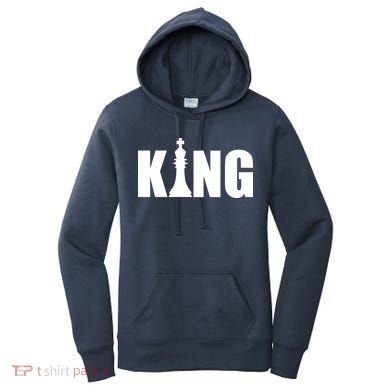 Chess King of the Game Logo Women's Hoodie