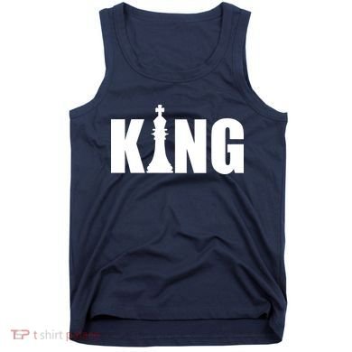 Chess King of the Game Logo Tank Top