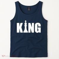Chess King of the Game Logo Tank Top thumb 2