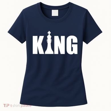 Chess King of the Game Logo Women's T-Shirt