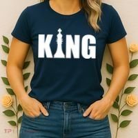 Chess King of the Game Logo Women's T-Shirt thumb 2