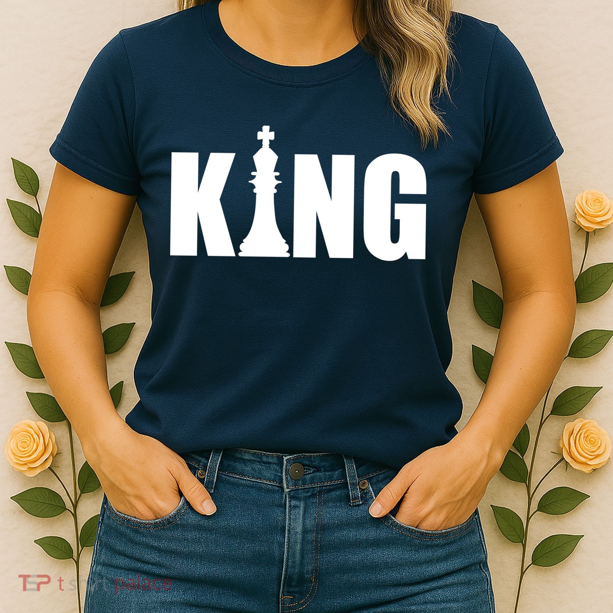 Chess King of the Game Logo Women's T-Shirt