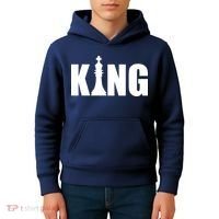 Chess King of the Game Logo Kids Hoodie thumb 4