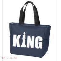 Chess King of the Game Logo Tote Bag thumb 3