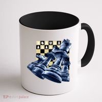 Chess Pieces Coffee Mug thumb 1