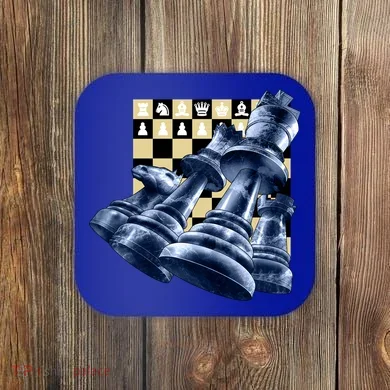 Chess Pieces Coaster