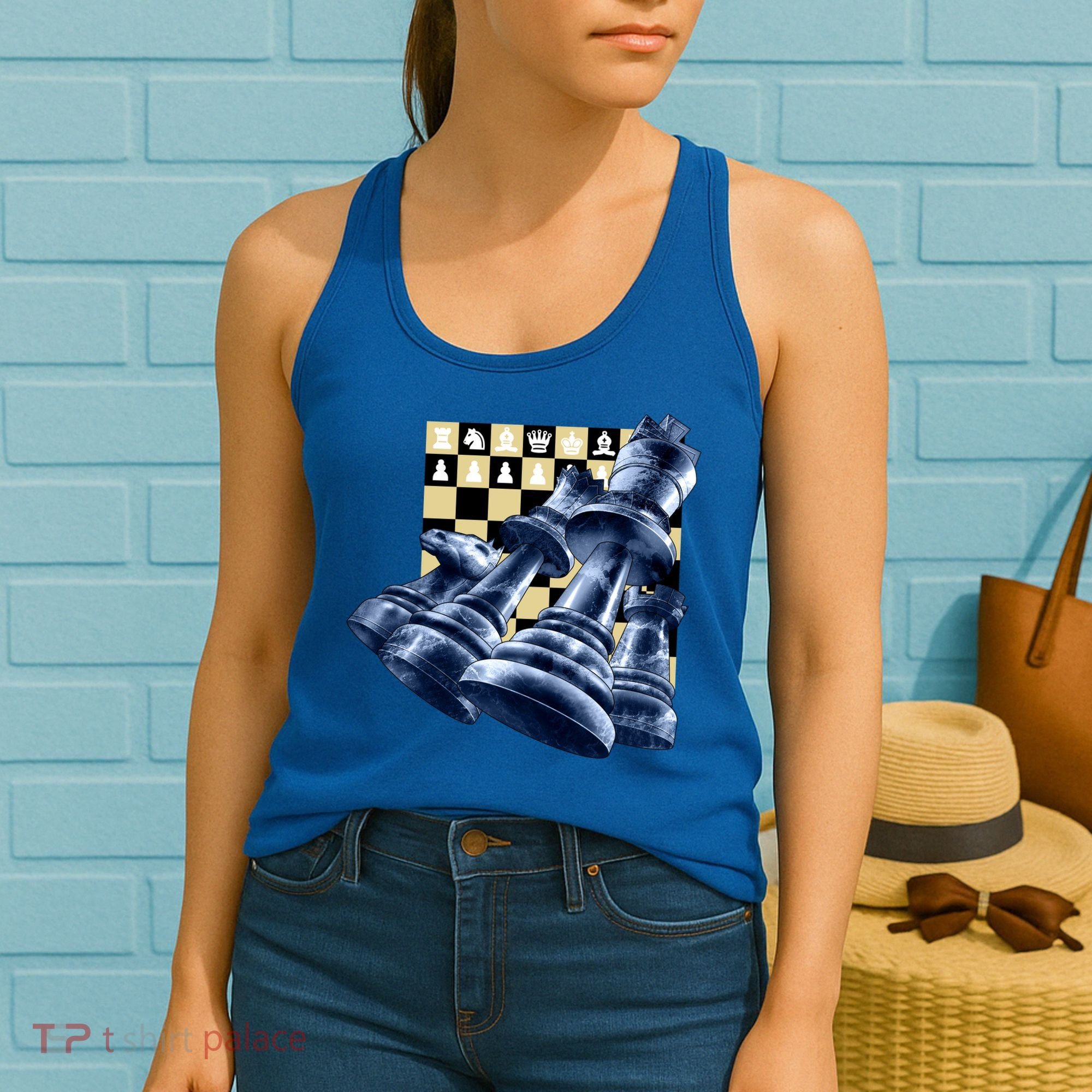 Chess Pieces Women's Tank Top