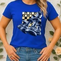 Chess Pieces Women's T-Shirt thumb 2
