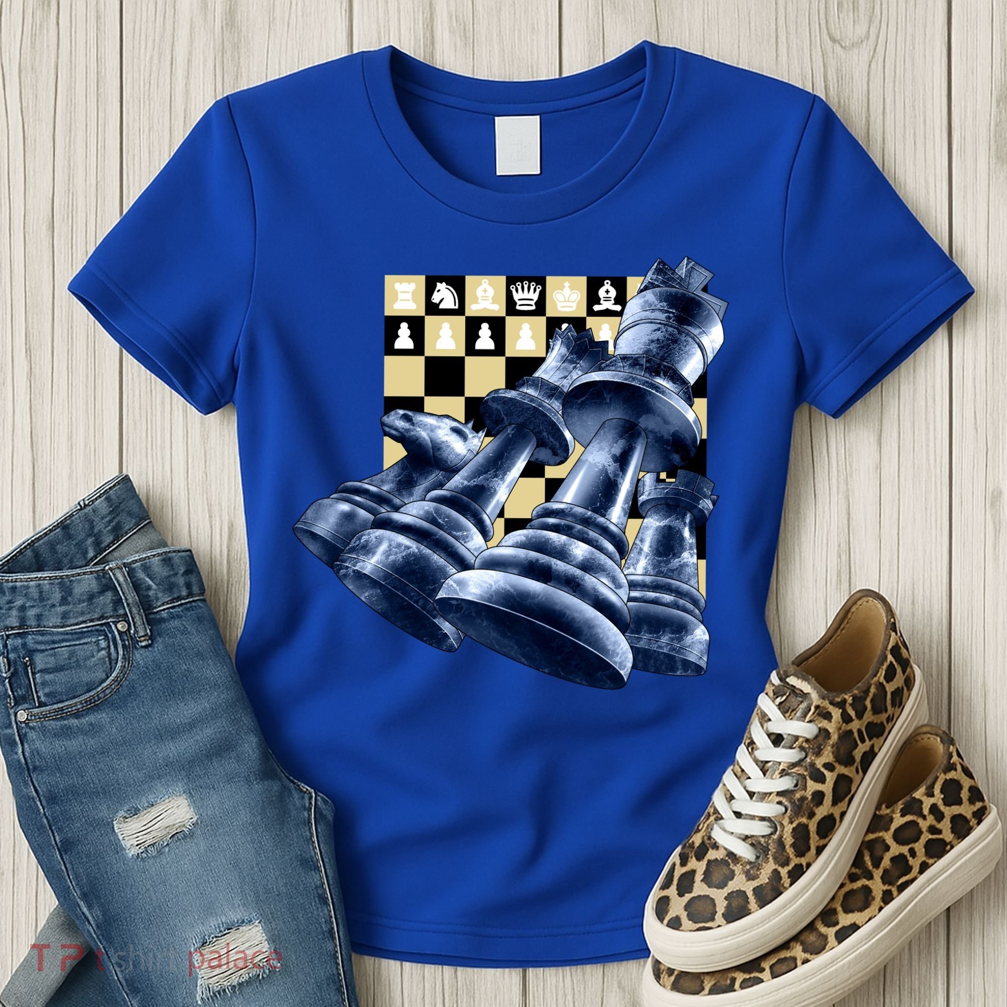 Chess Pieces Women's T-Shirt