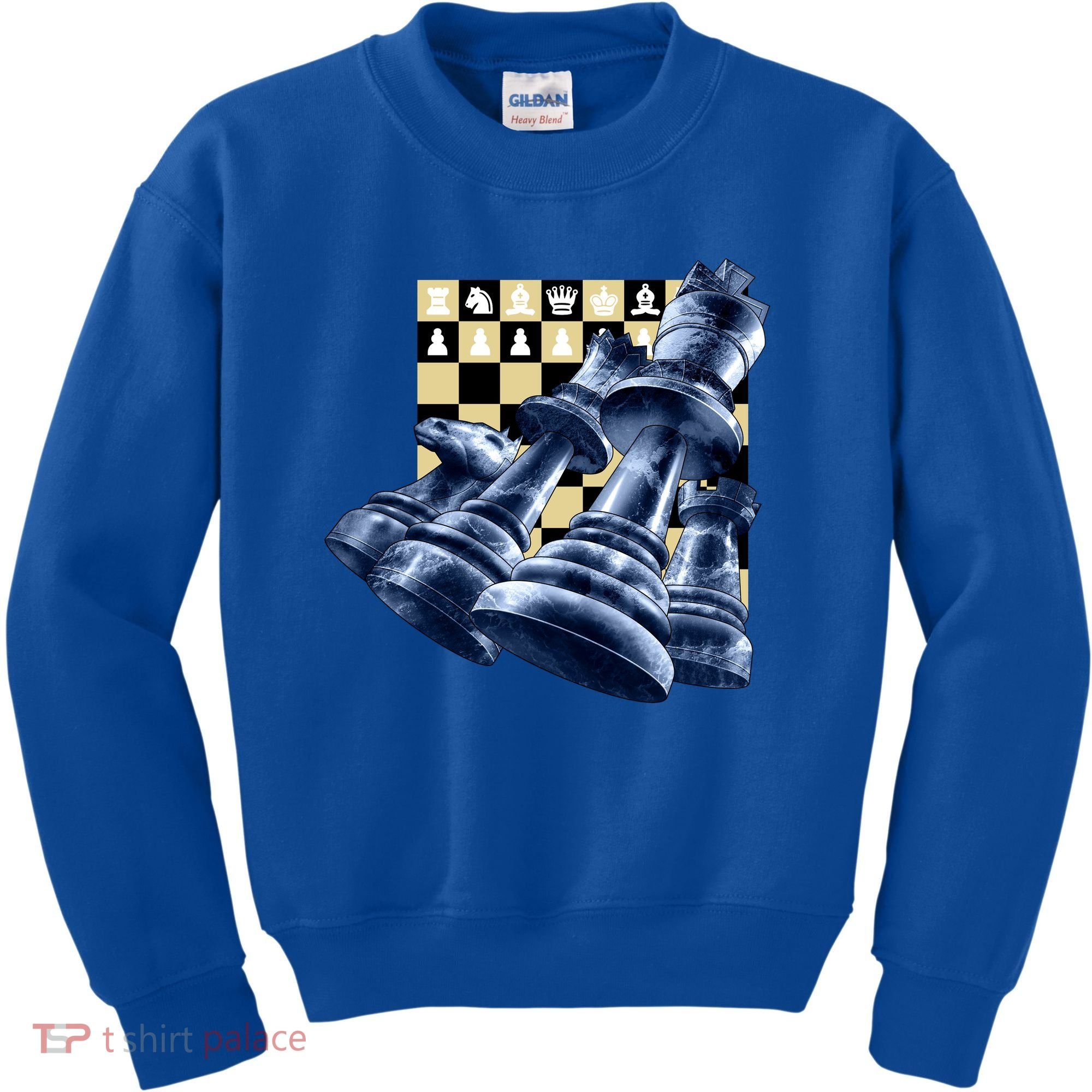 Chess Pieces Kids Sweatshirt