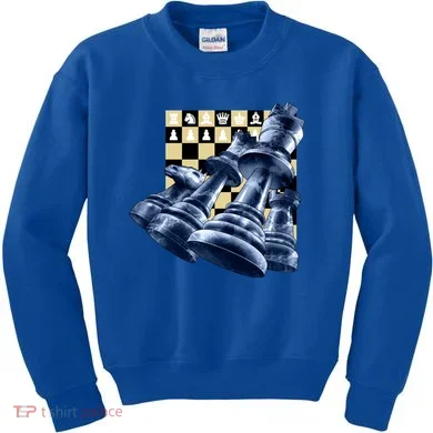 Chess Pieces Kids Sweatshirt
