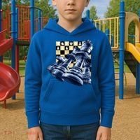 Chess Pieces Kids Hoodie thumb 2
