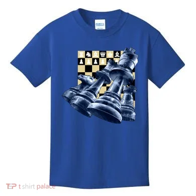 Chess Pieces Kids T-Shirt