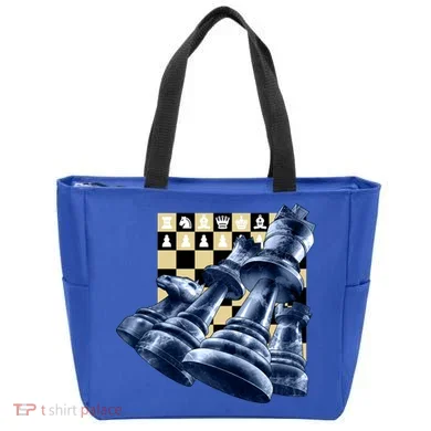 Chess Pieces Tote Bag