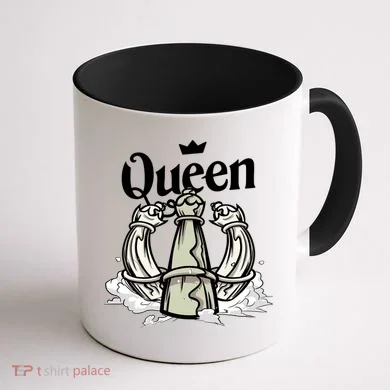 Chess Queen Coffee Mug back