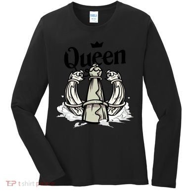 Chess Queen Women's Long Sleeve Shirt