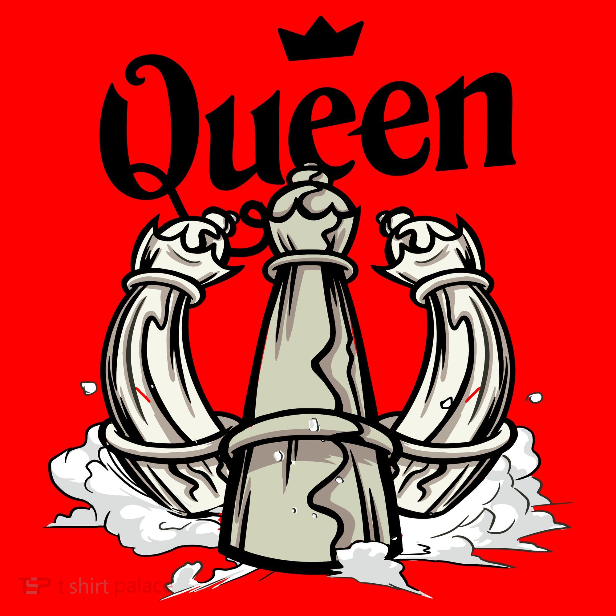 Chess Queen Santa Hat