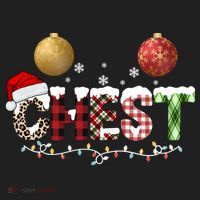Chest Holiday Festive Christmas Women's Sweatshirt thumb 2