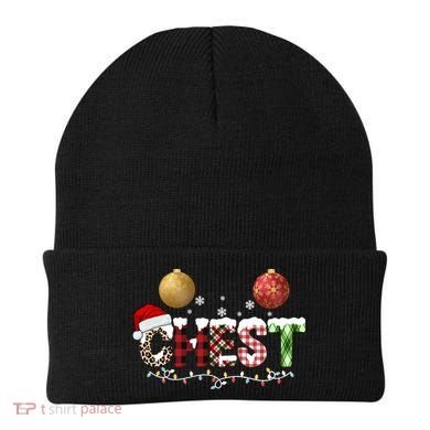 Chest Holiday Festive Christmas Beanie