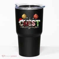 Chest Holiday Festive Christmas Tumbler thumb 0