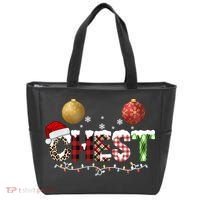 Chest Holiday Festive Christmas Tote Bag thumb 0