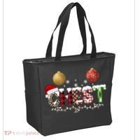 Chest Holiday Festive Christmas Tote Bag thumb 2