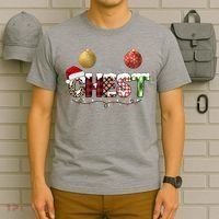Chest Holiday Festive Christmas T-Shirt thumb 6