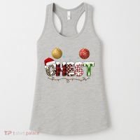 Chest Holiday Festive Christmas Women's Tank Top thumb 0
