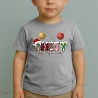 Chest Holiday Festive Christmas Toddler T-Shirt thumb 2