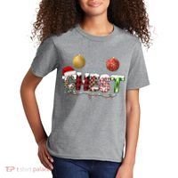 Chest Holiday Festive Christmas Kids T-Shirt thumb 2