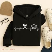 Chef Heartbeat Funny Culinary Chef Gift Cooking Lover TShirt Hoodie thumb 4