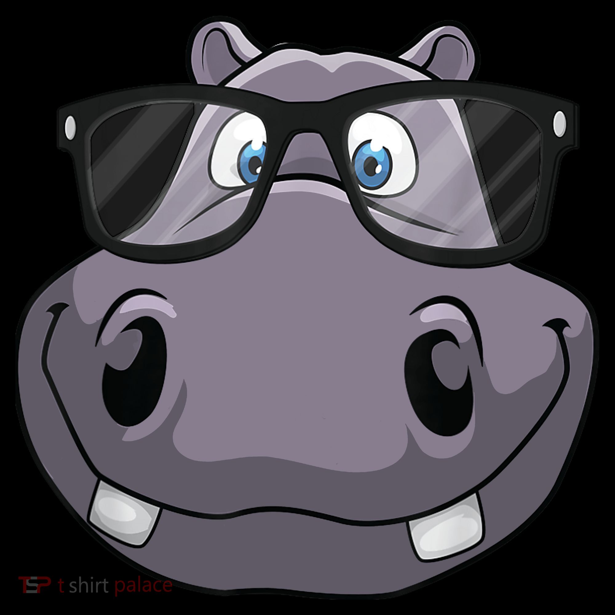 Cool Hippo For Reading Hippopotamus Zoo Mousepad