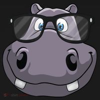 Cool Hippo For Reading Hippopotamus Zoo Baby Bodysuit thumb 2
