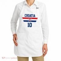 Croatia Hrvatska Flag Zagreb Croatian Soccer Jersey Apron thumb 2