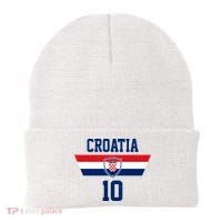Croatia Hrvatska Flag Zagreb Croatian Soccer Jersey Beanie thumb 0