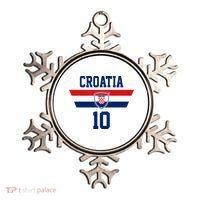 Croatia Hrvatska Flag Zagreb Croatian Soccer Jersey Ornament thumb 0