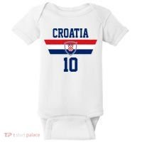 Croatia Hrvatska Flag Zagreb Croatian Soccer Jersey Baby Bodysuit thumb 0