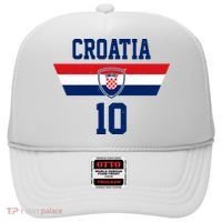 Croatia Hrvatska Flag Zagreb Croatian Soccer Jersey Hat thumb 0