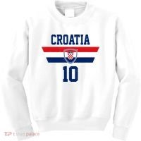 Croatia Hrvatska Flag Zagreb Croatian Soccer Jersey Kids Sweatshirt thumb 0