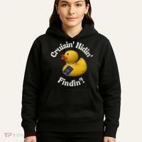 Cruising Hiding Finding Rubber Ducks Passport Hunt Hide Find Hoodie thumb 5