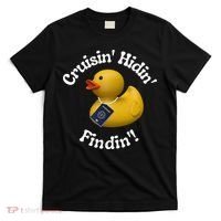 Cruising Hiding Finding Rubber Ducks Passport Hunt Hide Find T-Shirt thumb 0