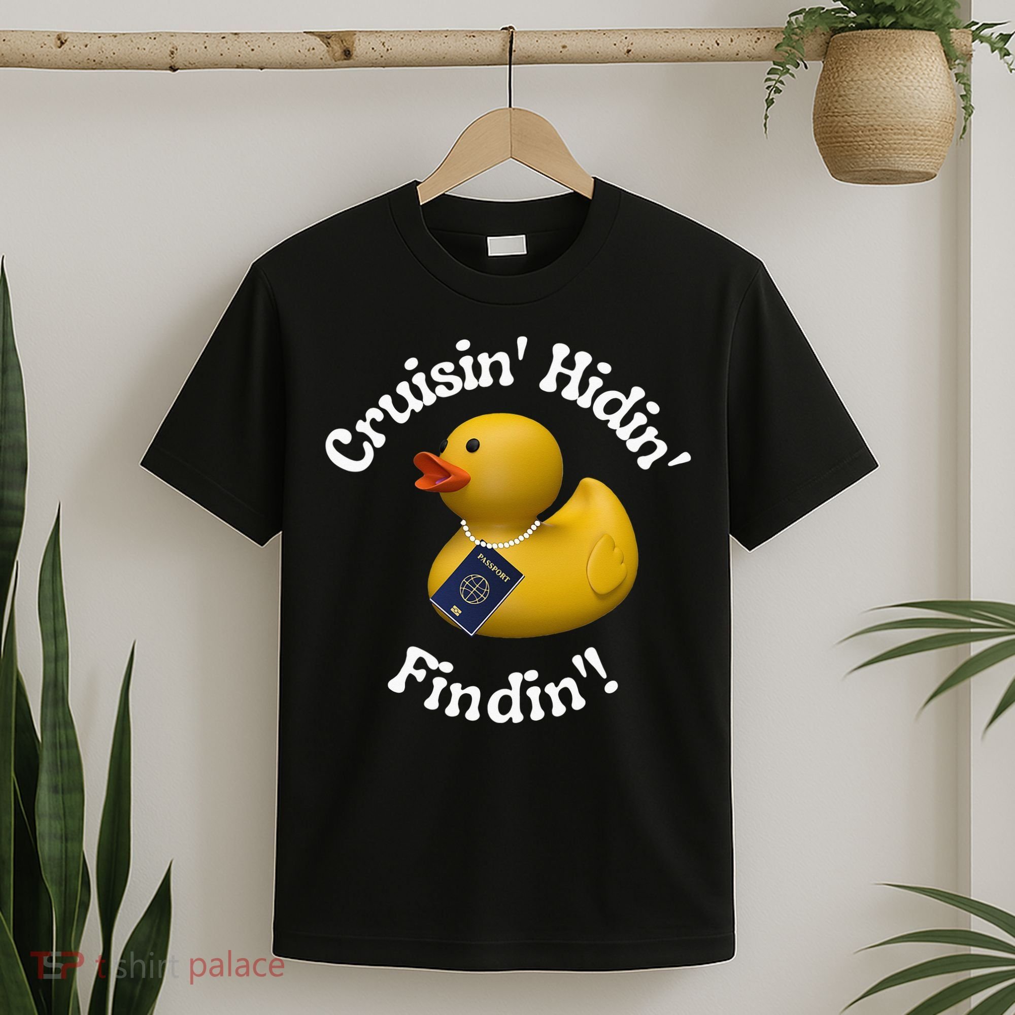 Cruising Hiding Finding Rubber Ducks Passport Hunt Hide Find T-Shirt