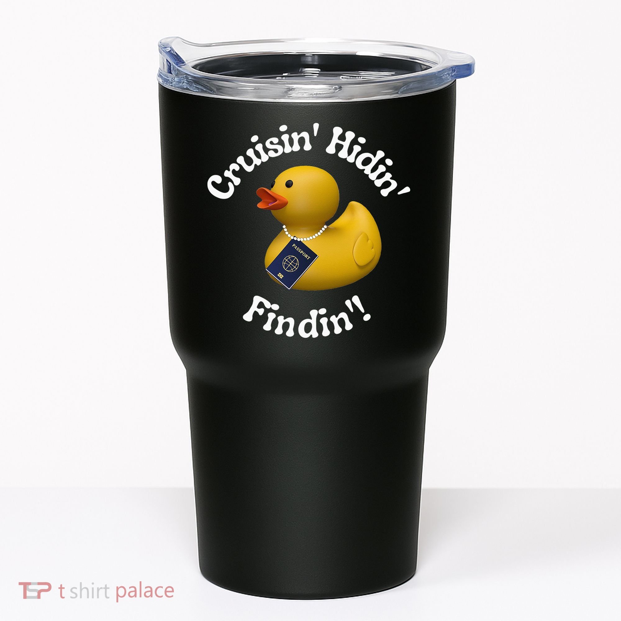 Cruising Hiding Finding Rubber Ducks Passport Hunt Hide Find Tumbler