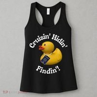Cruising Hiding Finding Rubber Ducks Passport Hunt Hide Find Women's Tank Top thumb 3