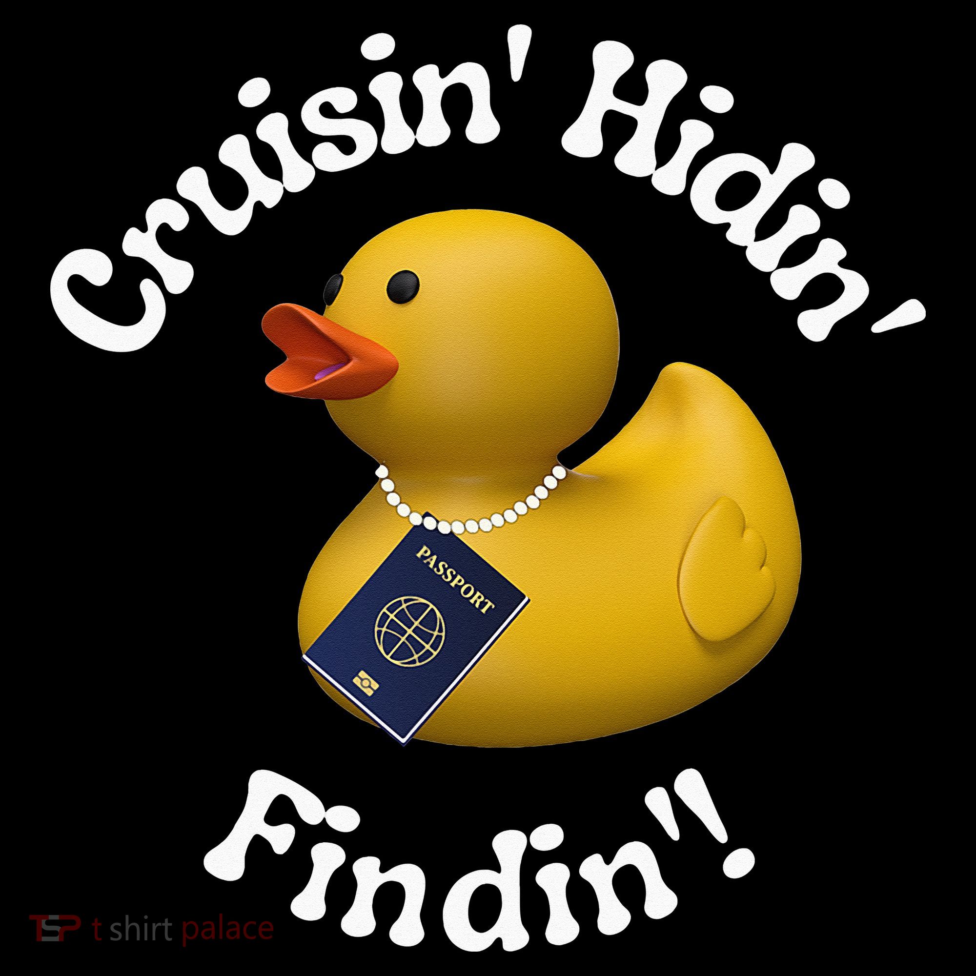 Cruising Hiding Finding Rubber Ducks Passport Hunt Hide Find Women's Tank Top