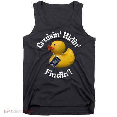 Cruising Hiding Finding Rubber Ducks Passport Hunt Hide Find Tank Top