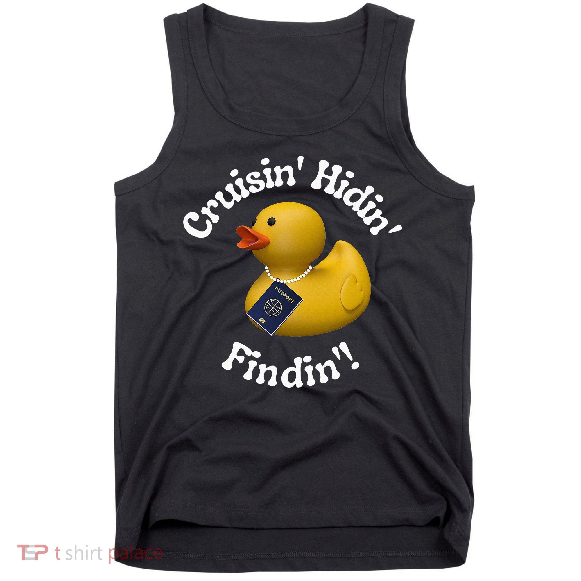 Cruising Hiding Finding Rubber Ducks Passport Hunt Hide Find Tank Top