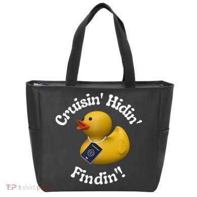 Cruising Hiding Finding Rubber Ducks Passport Hunt Hide Find Tote Bag